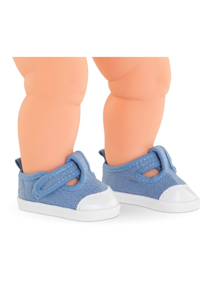 Baskets Bleues pour poupon 36 cm Bleu - Kiabi