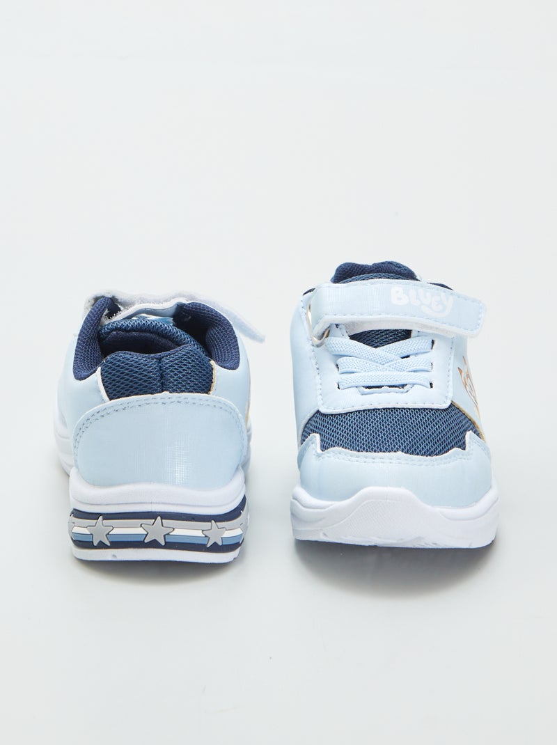 Baskets 'Bluey' lumineuses Bleu - Kiabi