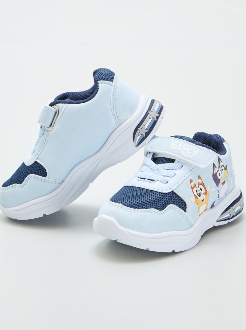 Baskets 'Bluey' lumineuses Bleu - Kiabi