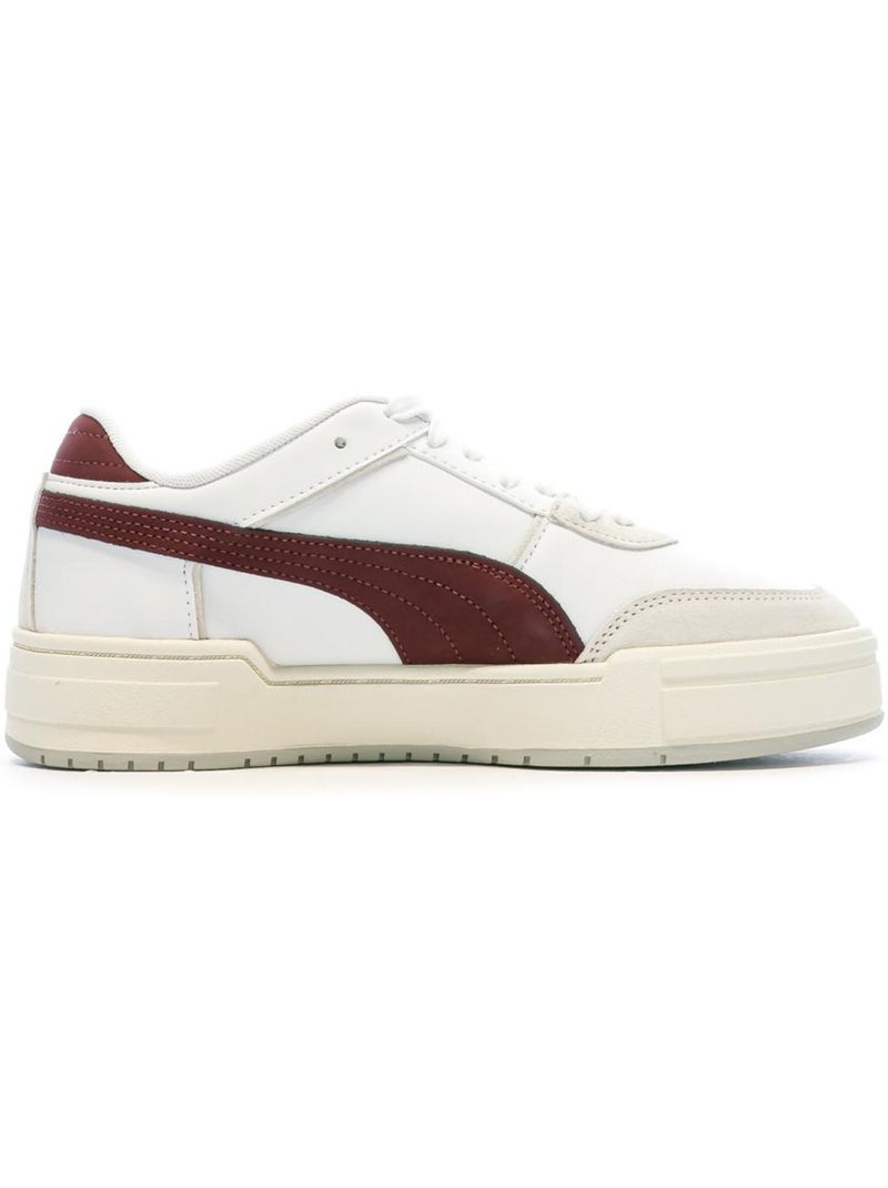 Baskets Bordeaux Homme Puma Pro Sport Mix Blanc - Kiabi
