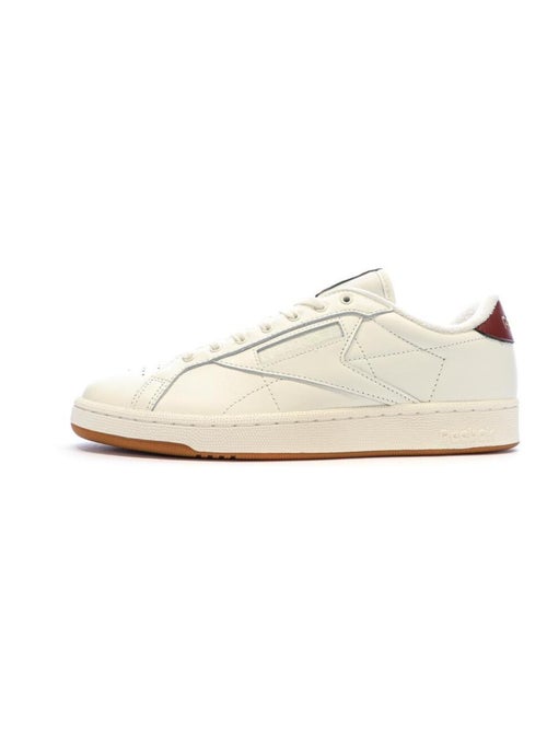 Baskets Bordeaux Homme Reebok Club Grounds - Kiabi Baskets Bordeaux Homme Reebok Club Grounds - Kiabi