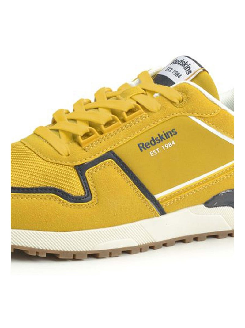 Baskets  Brams Redskins Jaune foncé - Kiabi