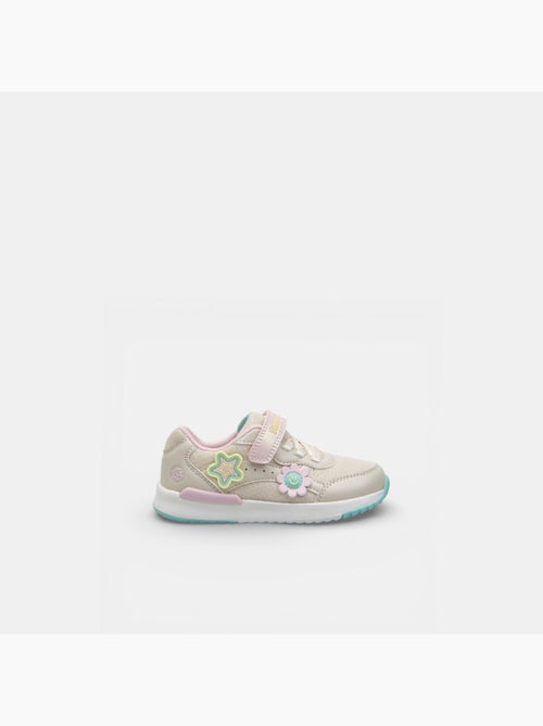 Baskets Bubblegummers avec bride velcro - Kiabi