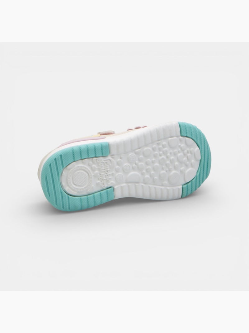Baskets Bubblegummers avec bride velcro Beige - Kiabi