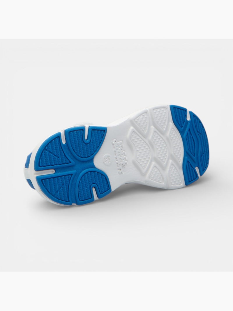 Baskets Bubblegummers avec bride velcro Blanc - Kiabi