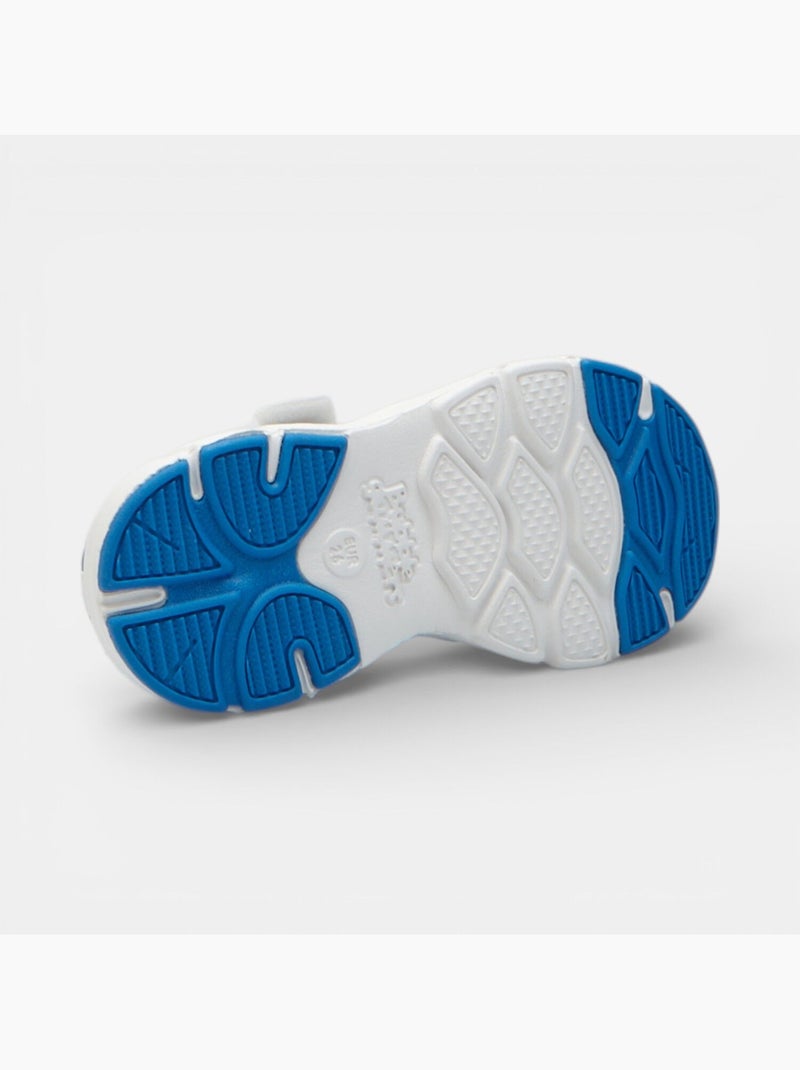 Baskets Bubblegummers avec bride velcro Blanc - Kiabi