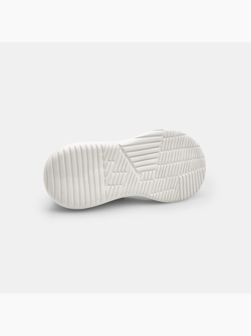 Baskets Bubblegummers avec bride velcro Blanc - Kiabi