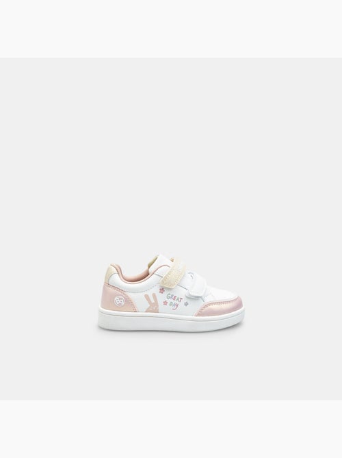 Baskets Bubblegummers avec bride velcro - Kiabi