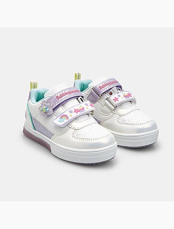 Baskets Bubblegummers avec bride velcro