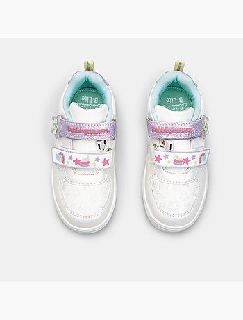 Baskets Bubblegummers avec bride velcro