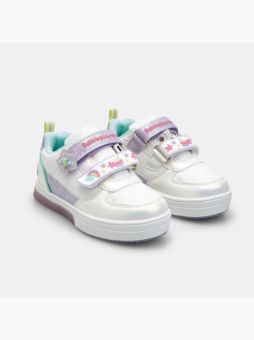 Baskets Bubblegummers avec bride velcro - Kiabi