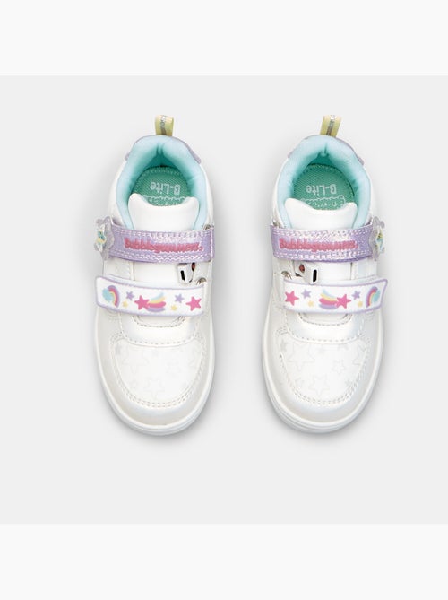 Baskets Bubblegummers avec bride velcro - Kiabi