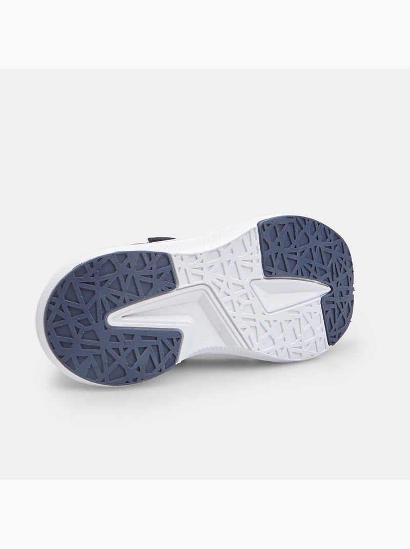 Baskets Bubblegummers avec bride velcro Bleu - Kiabi