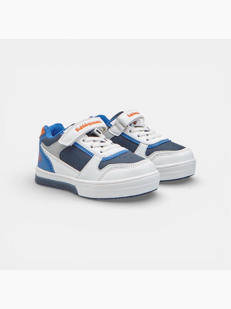 Baskets Bubblegummers avec bride velcro Bleu - Kiabi