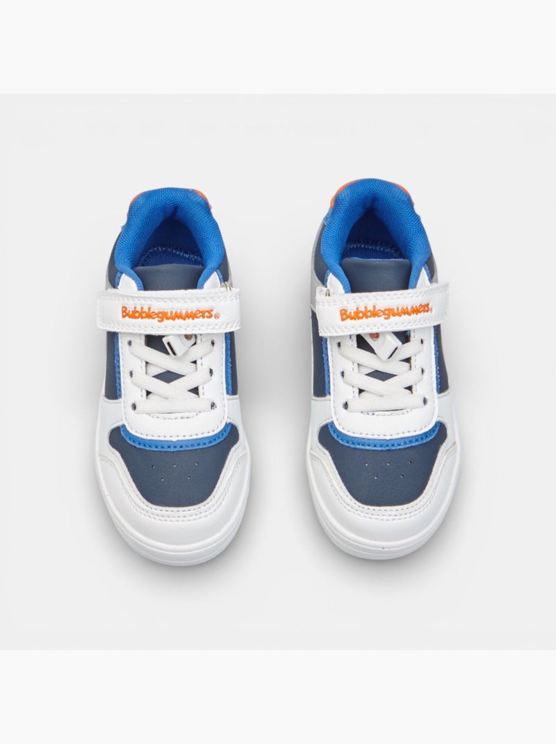 Baskets Bubblegummers avec bride velcro Bleu - Kiabi