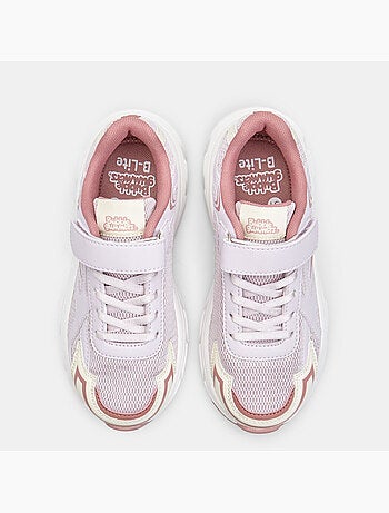Baskets Bubblegummers avec bride velcro