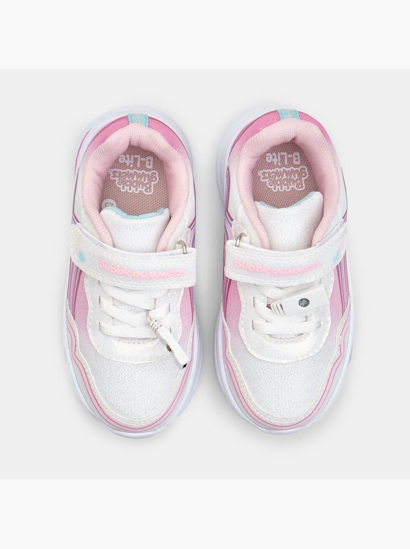 Baskets Bubblegummers avec lumières Blanc - Kiabi