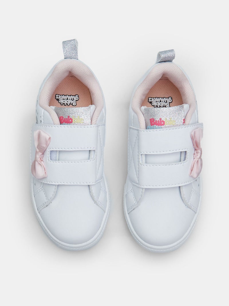 Baskets Bubblegummers confortables Blanc - Kiabi