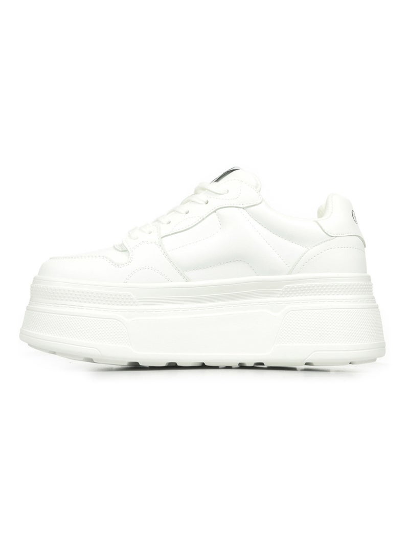 Baskets Buffalo Bfl Besu Blanc - Kiabi