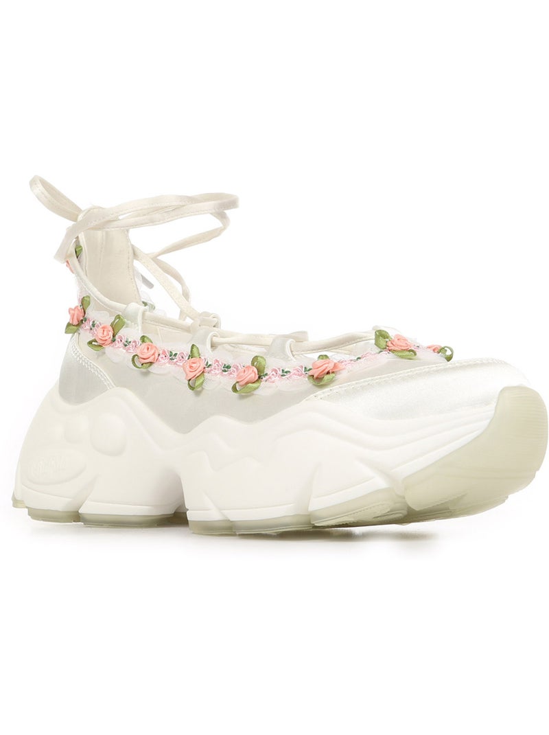 Baskets Buffalo Binary Ghillie Blanc Rose - Kiabi