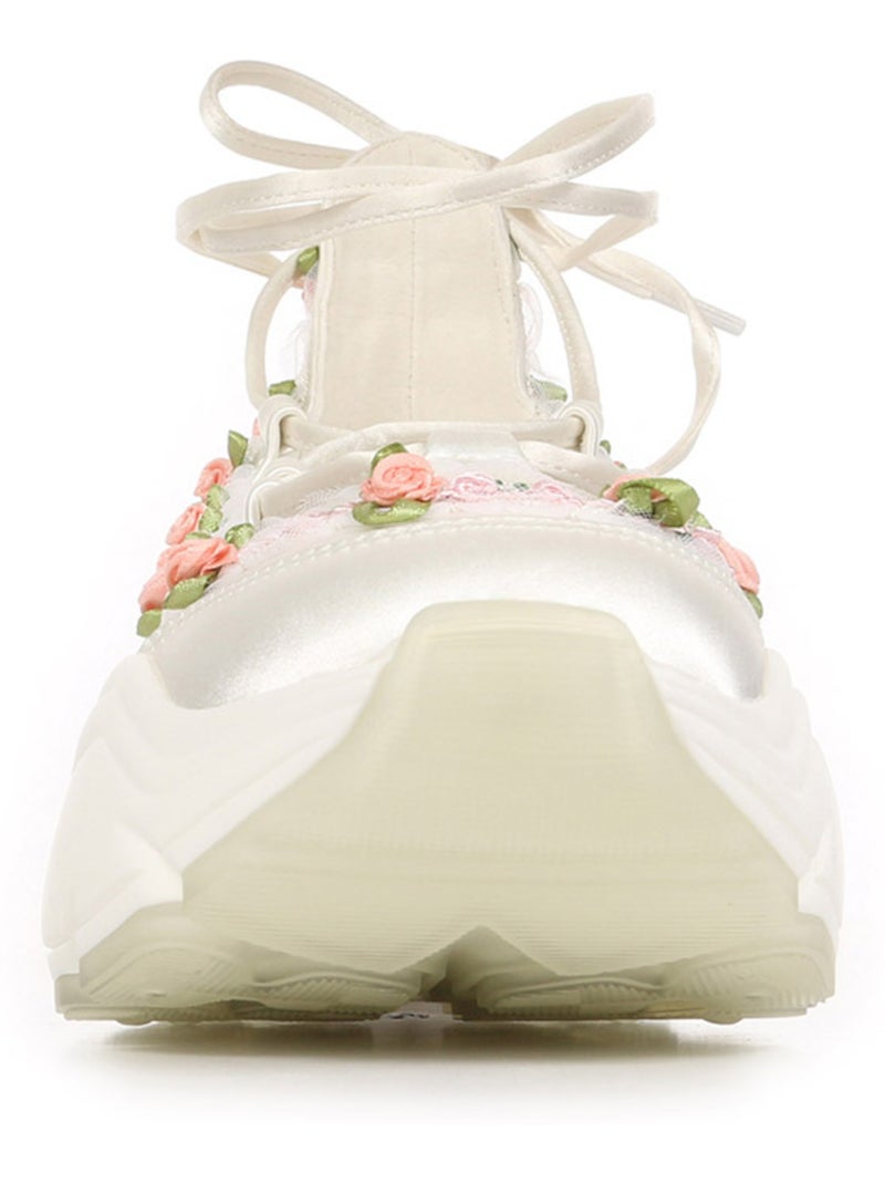 Baskets Buffalo Binary Ghillie Blanc Rose - Kiabi