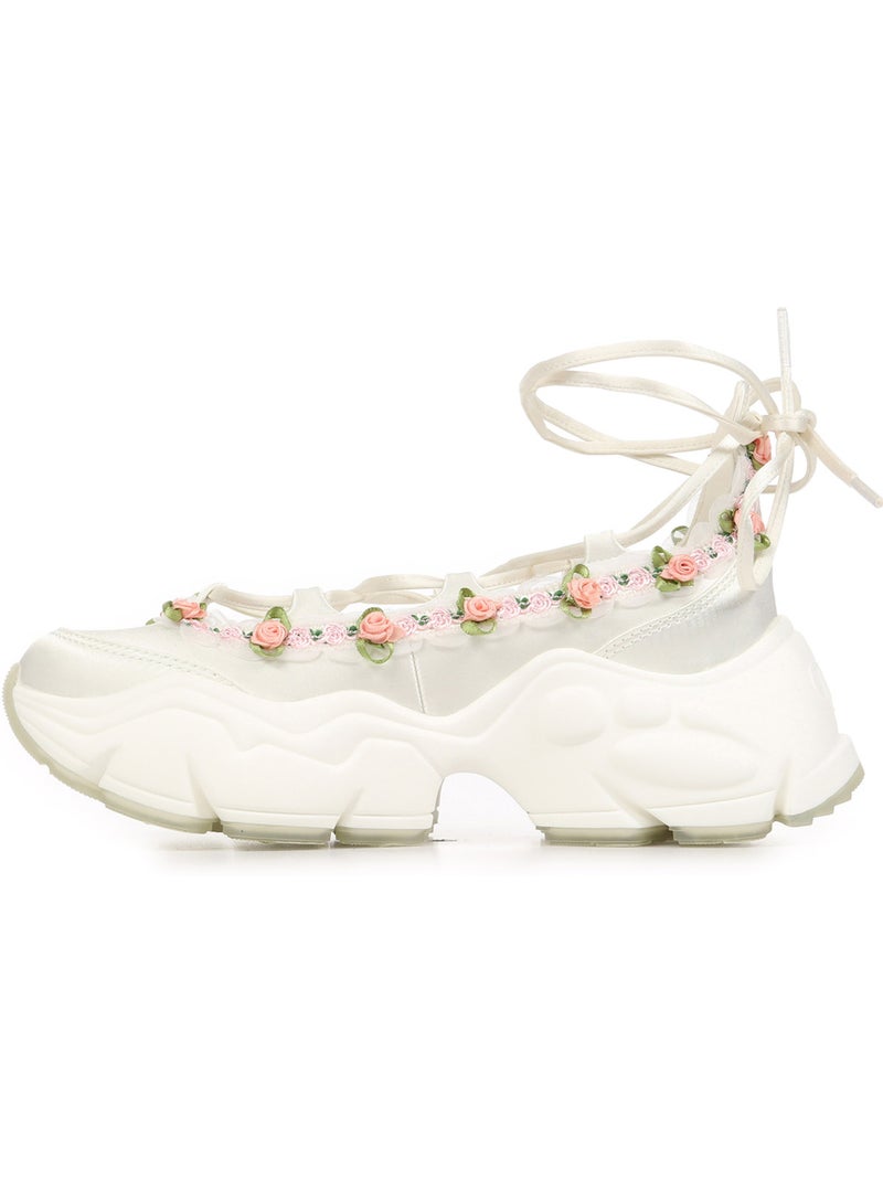 Baskets Buffalo Binary Ghillie Blanc Rose - Kiabi
