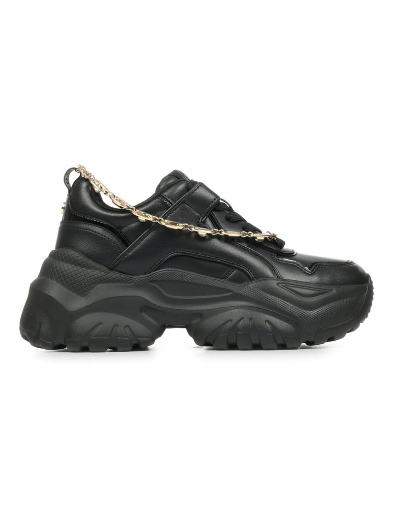 Baskets Buffalo Bliss chain Noir - Kiabi