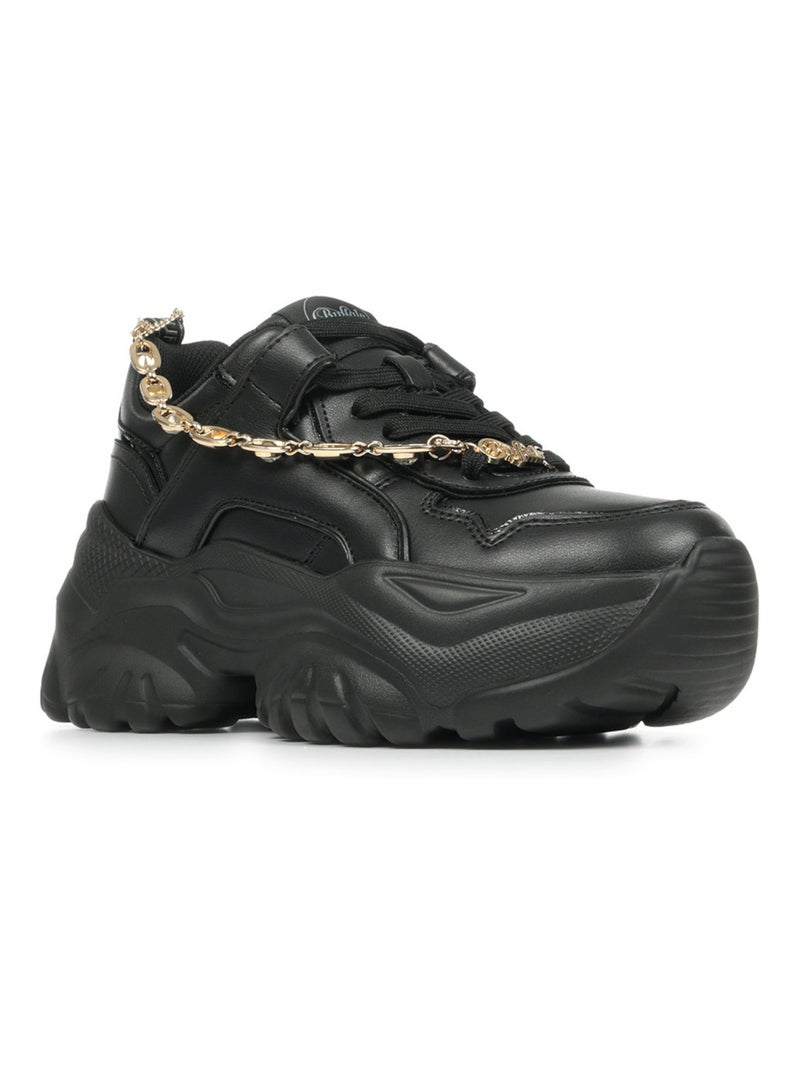Baskets Buffalo Bliss chain Noir - Kiabi
