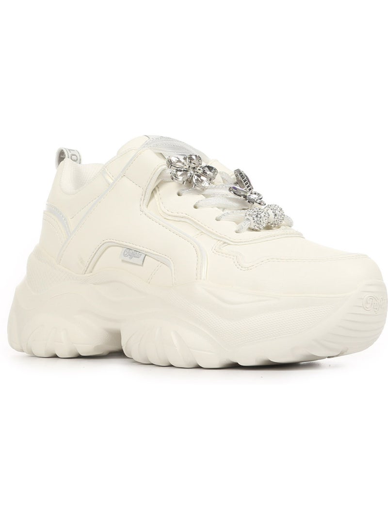 Baskets Buffalo Bliss Ice Glam Blanc - Kiabi
