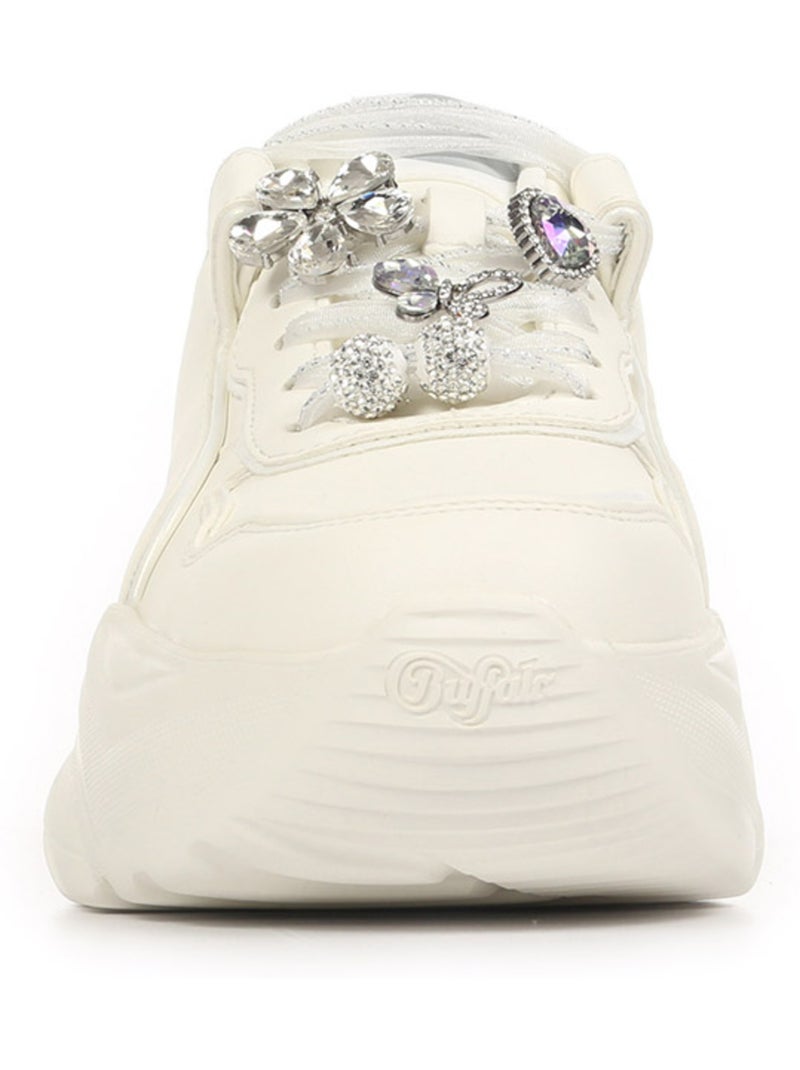 Baskets Buffalo Bliss Ice Glam Blanc - Kiabi