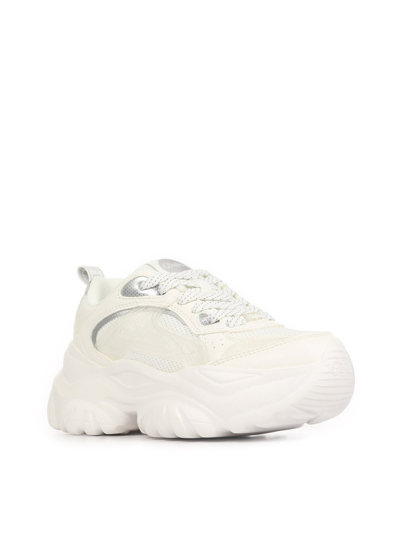 Baskets Buffalo Bliss Mesh Blanc - Kiabi