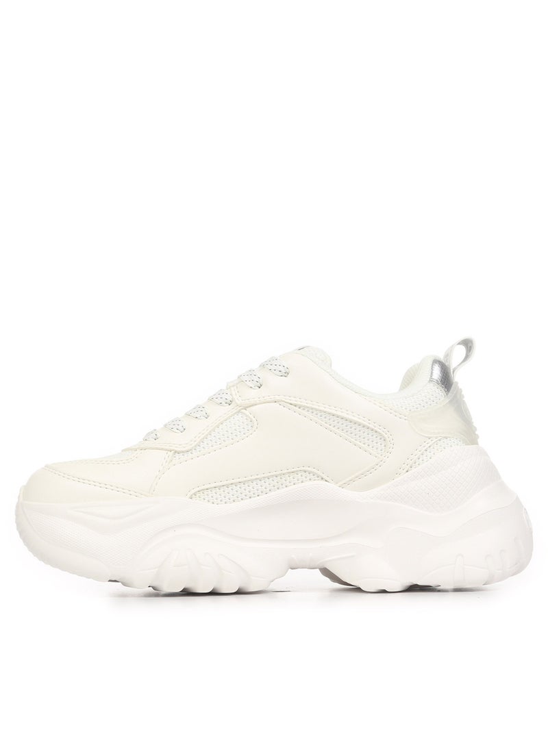Baskets Buffalo Bliss Mesh Blanc - Kiabi
