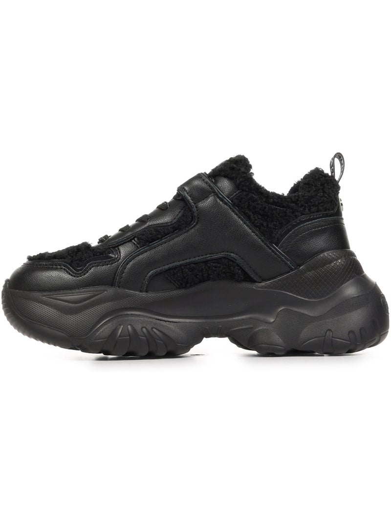 Baskets buffalo bliss warm Noir - Kiabi