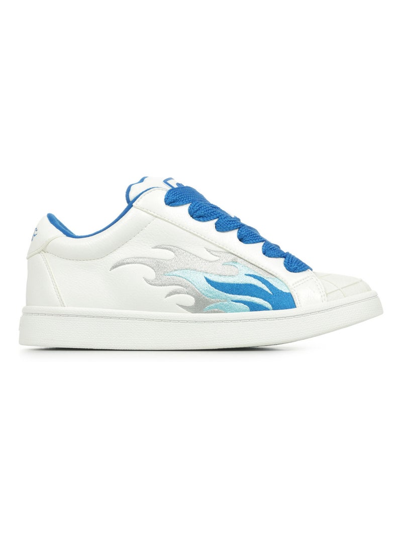 Baskets Buffalo Liberty Blanc Bleu - Kiabi