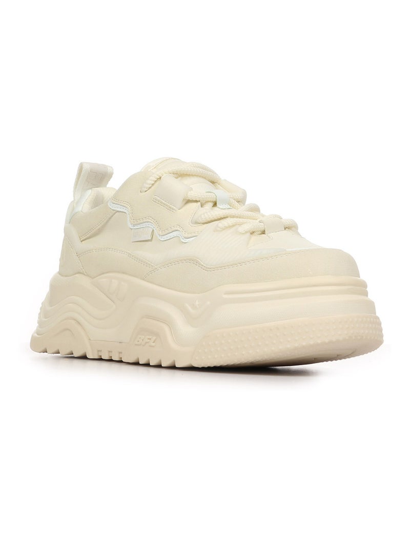 Baskets Buffalo Orbit Vegan Nubuck Blanc - Kiabi