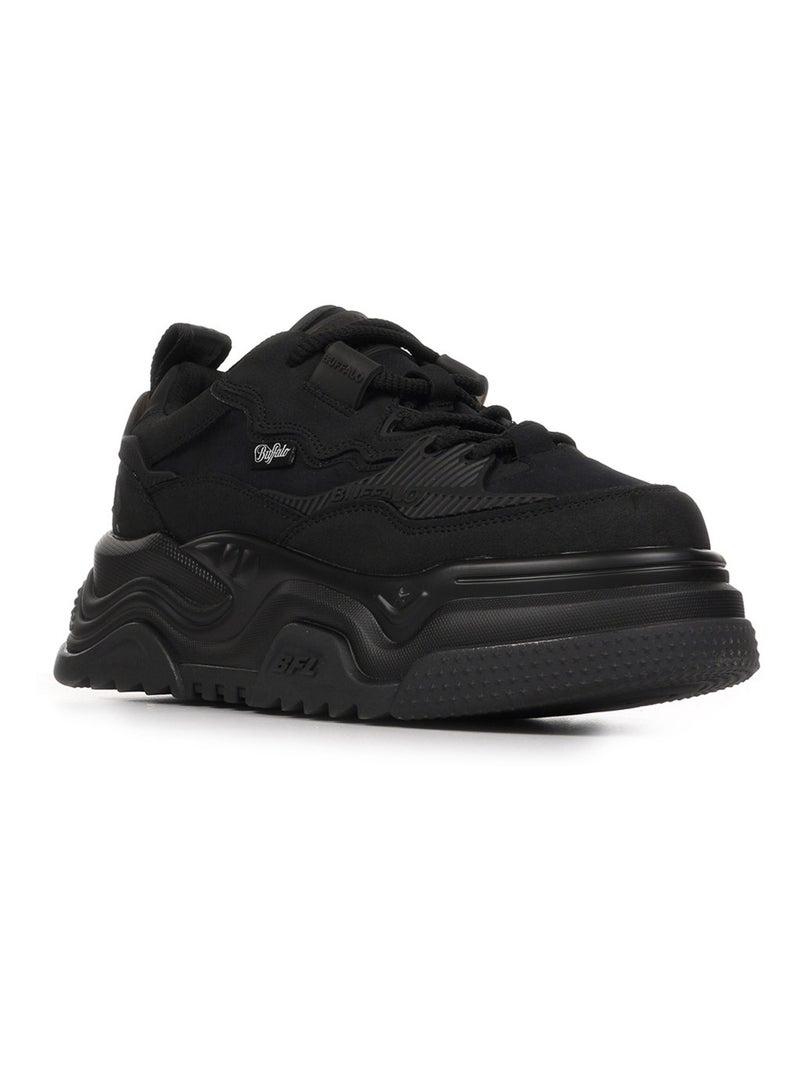 Baskets Buffalo Orbit Vegan Nubuck Noir - Kiabi