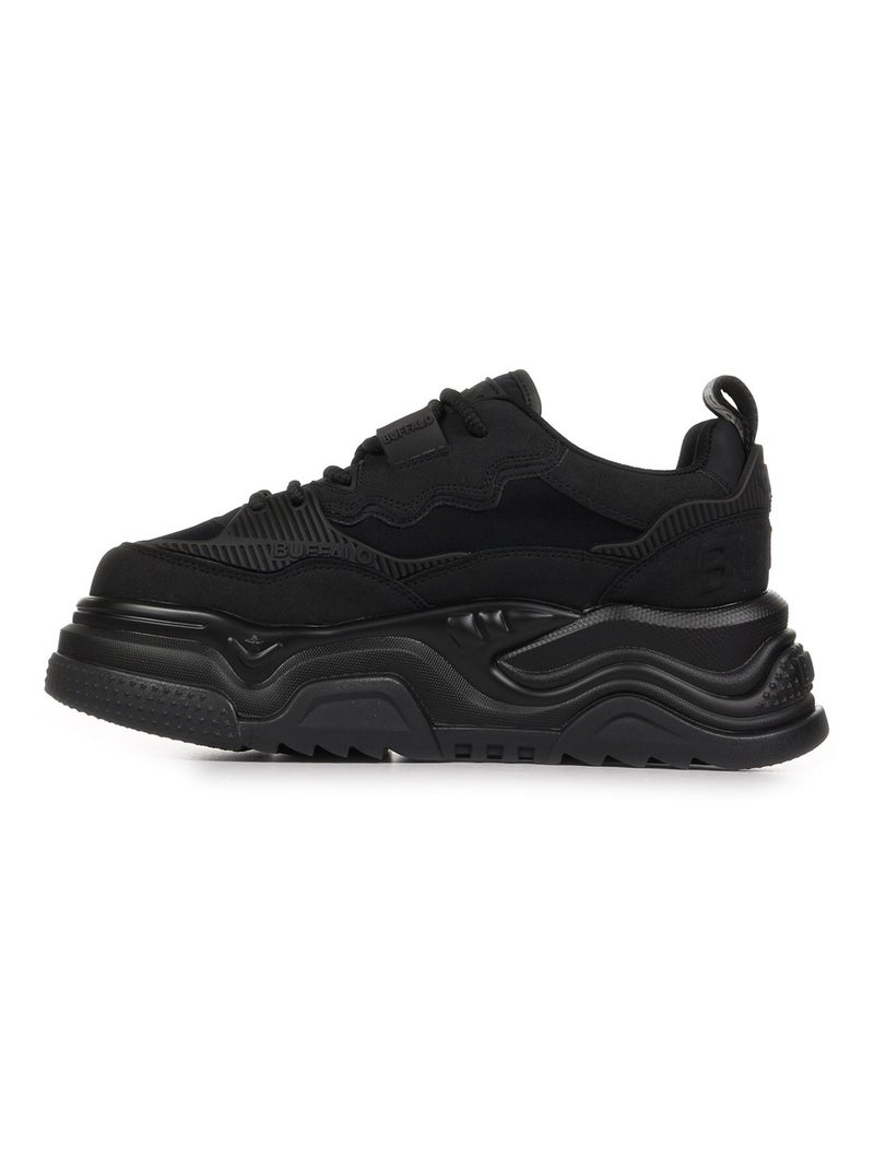 Baskets Buffalo Orbit Vegan Nubuck Noir - Kiabi