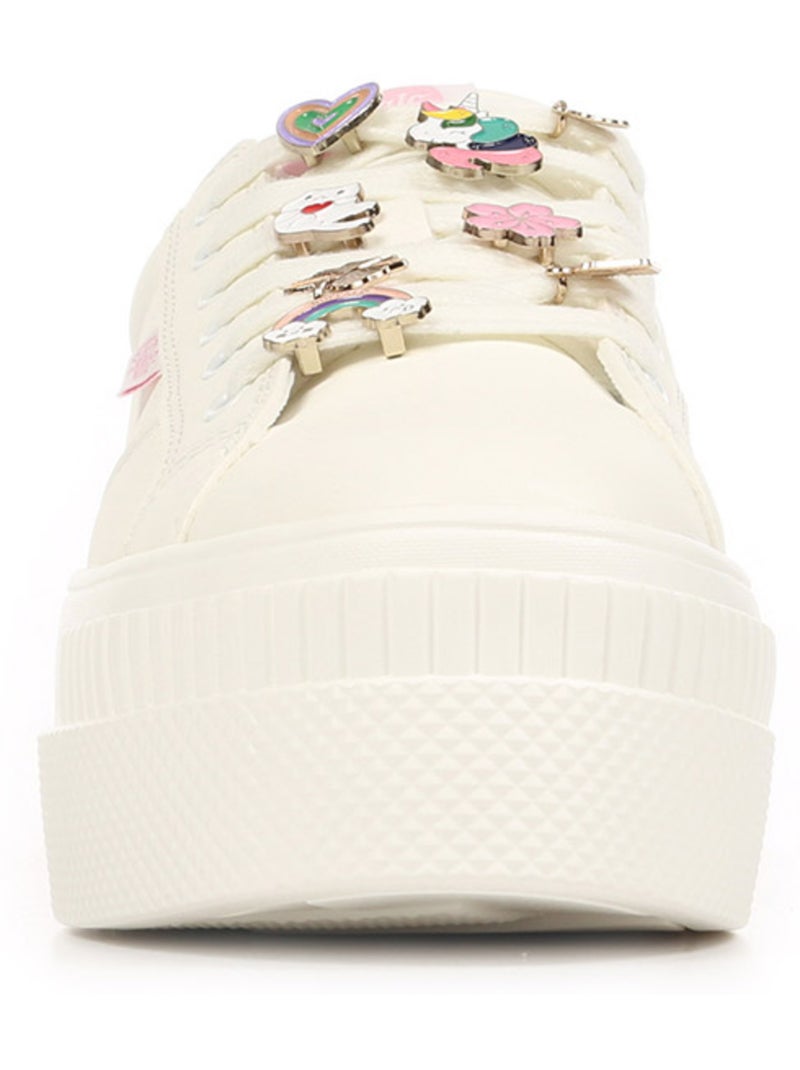Baskets Buffalo Paired Blanc Multicolore - Kiabi