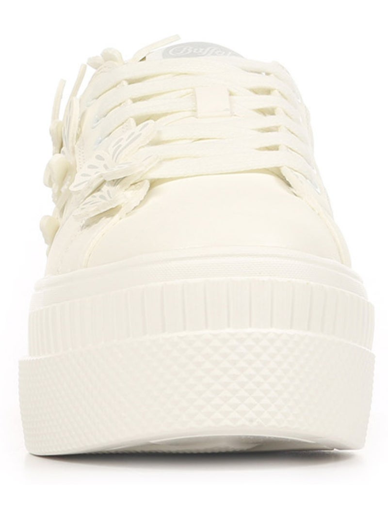 Baskets Buffalo Paired butterfly Blanc - Kiabi