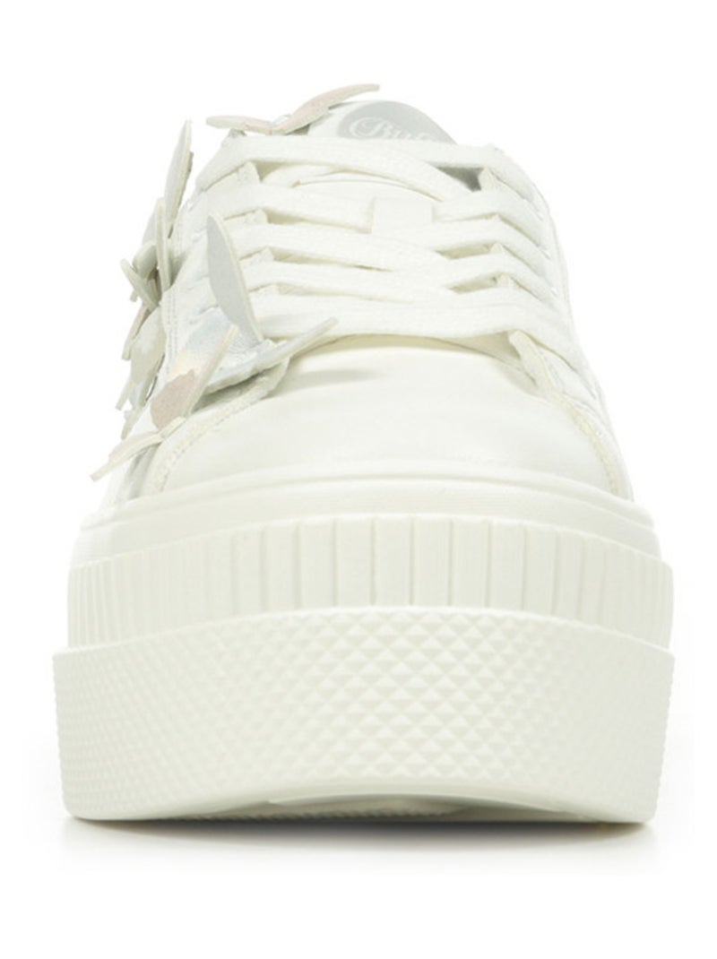 Baskets Buffalo Paired Butterfly Blanc Rose - Kiabi