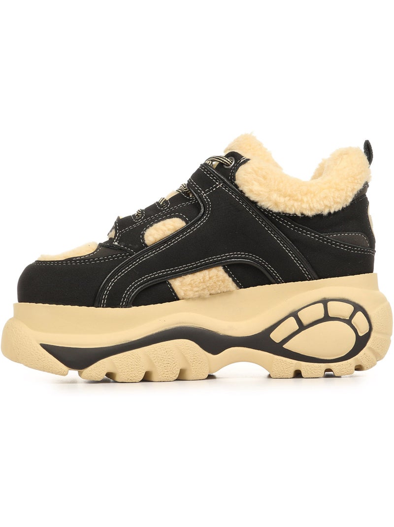Baskets buffalo rev warm Noir Beige - Kiabi
