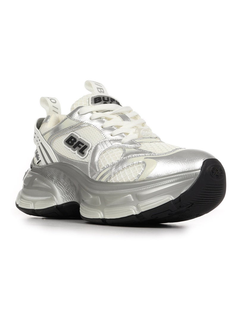Baskets Buffalo RIDR Vegan Blanc Gris - Kiabi