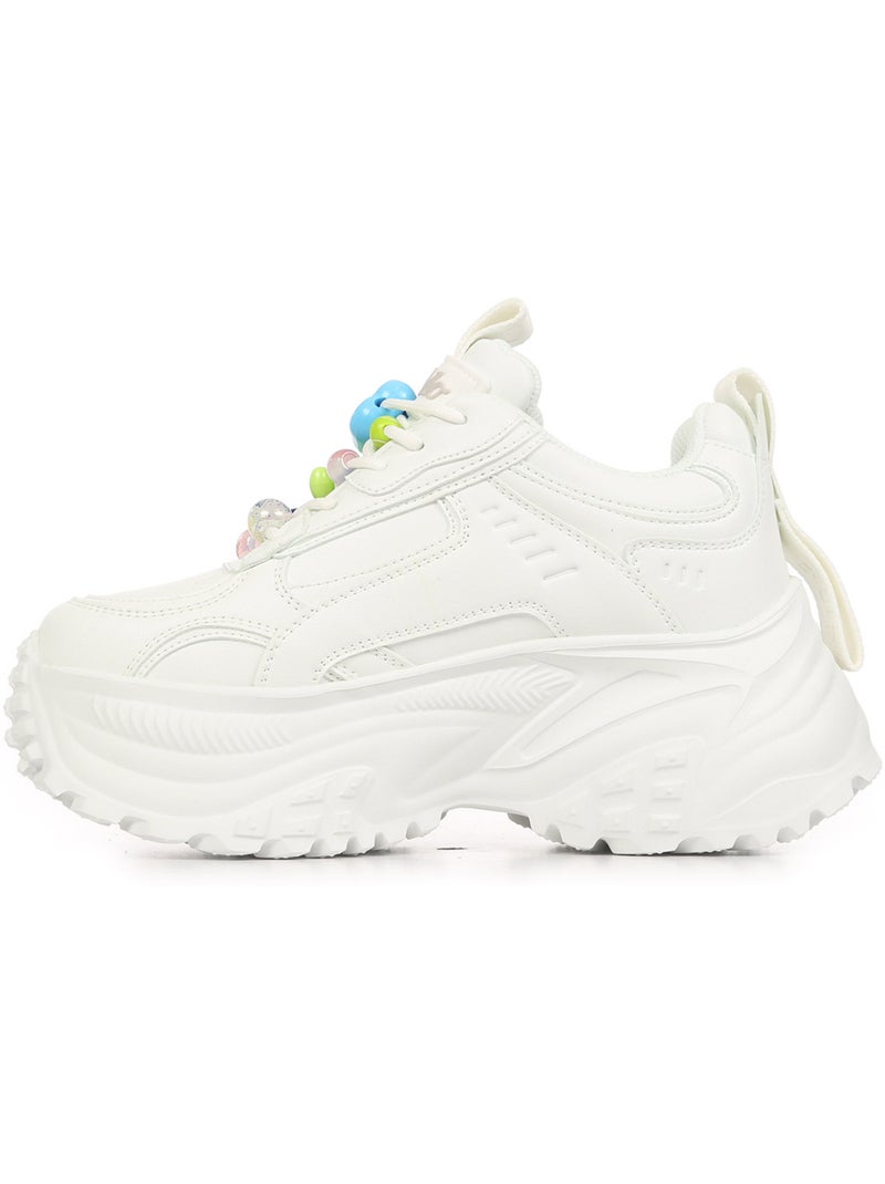 Baskets Buffalo Turbo Fun Blanc - Kiabi