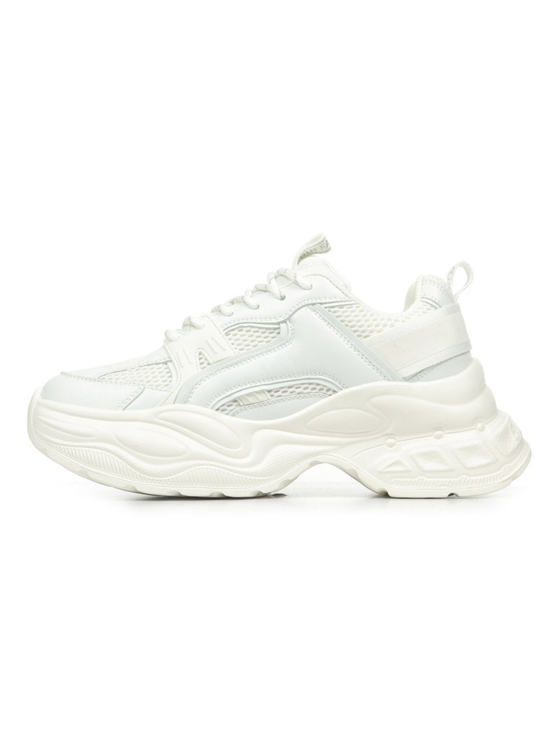 Baskets Buffalo Yuno Blanc - Kiabi