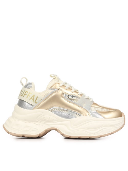 Baskets Buffalo Yuno One Vegan Nappa/Mesh - Kiabi Baskets Buffalo Yuno One Vegan Nappa/Mesh - Kiabi