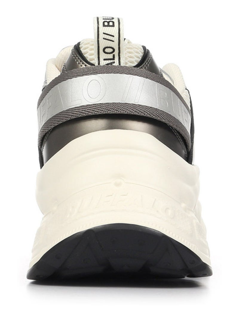 Baskets Buffalo Yuno Vegan Nappa Blanc - Kiabi