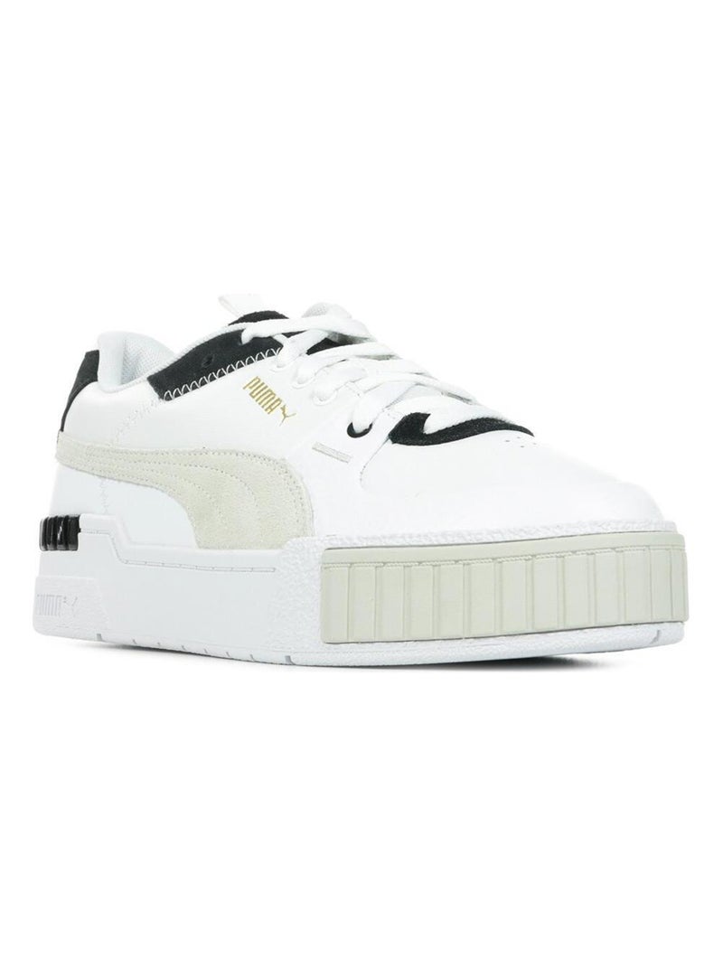 Baskets Cali Sport Mix Blanc - Kiabi