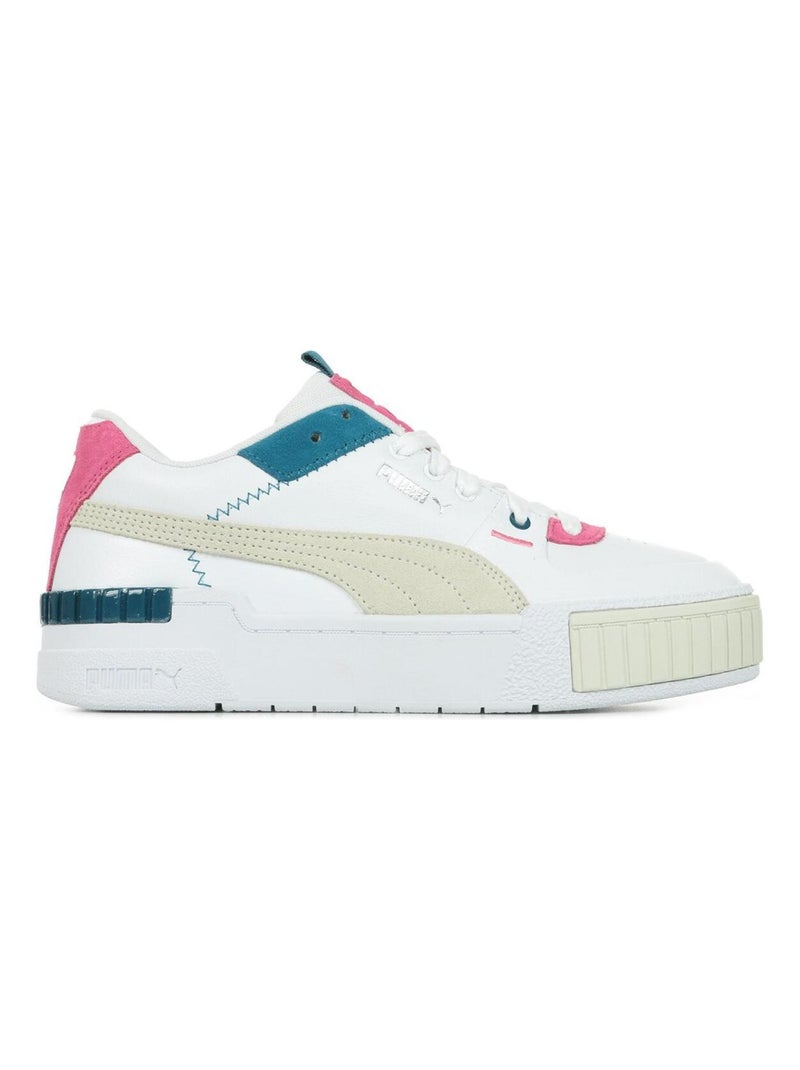 Baskets Cali Sport Mix Wn's Blanc - Kiabi