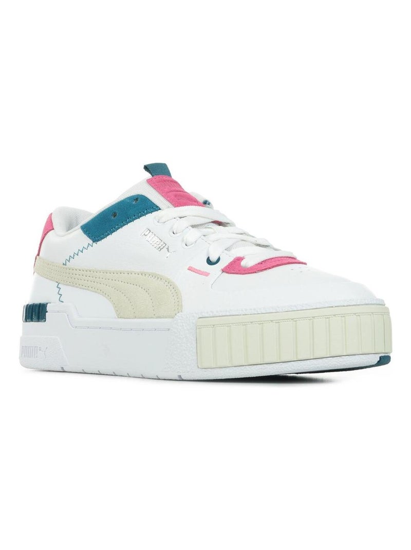 Baskets Cali Sport Mix Wn's Blanc - Kiabi