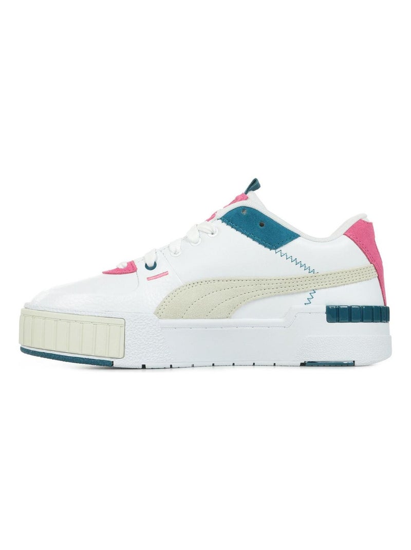 Baskets Cali Sport Mix Wn's Blanc - Kiabi